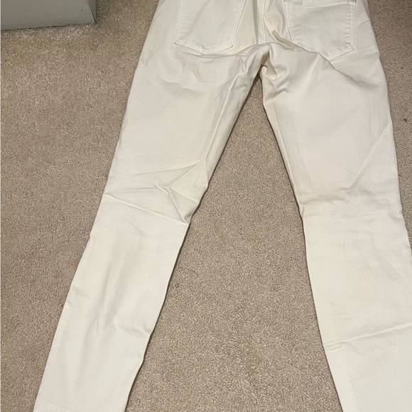Jbrand size 25 white skinny distressed jeans - Picture 3 of 6